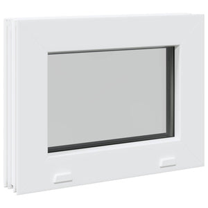 Παράθυρο Υπογείου RISOR 40 x 35 εκ. PVC και Γυαλί - Pakobazaar