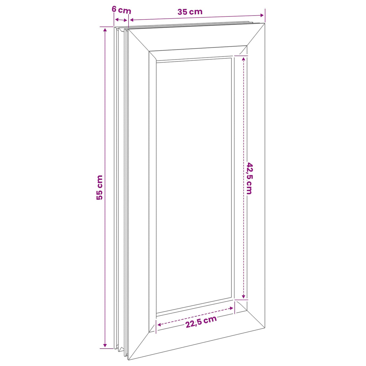 Παράθυρο Υπογείου RISOR 35 x 55 εκ PVC και Γυαλί - Pakobazaar
