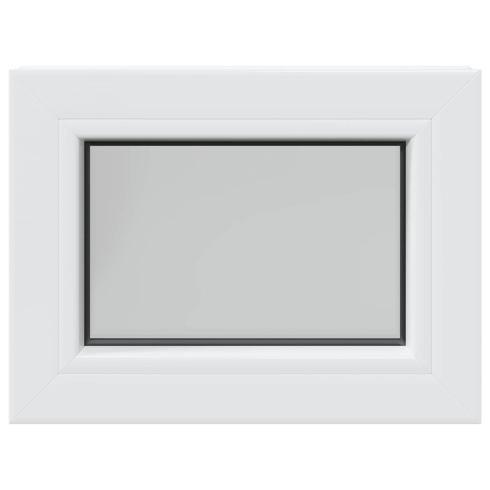 Παράθυρο Υπογείου RISOR 35 x 30 εκ. PVC και Γυαλί - Pakobazaar