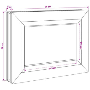 Παράθυρο Υπογείου RISOR 35 x 30 εκ. PVC και Γυαλί - Pakobazaar
