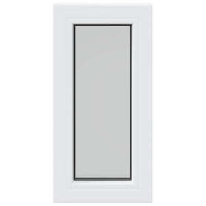 Παράθυρο Υπογείου RISOR 30 x 45 εκ PVC και Γυαλί