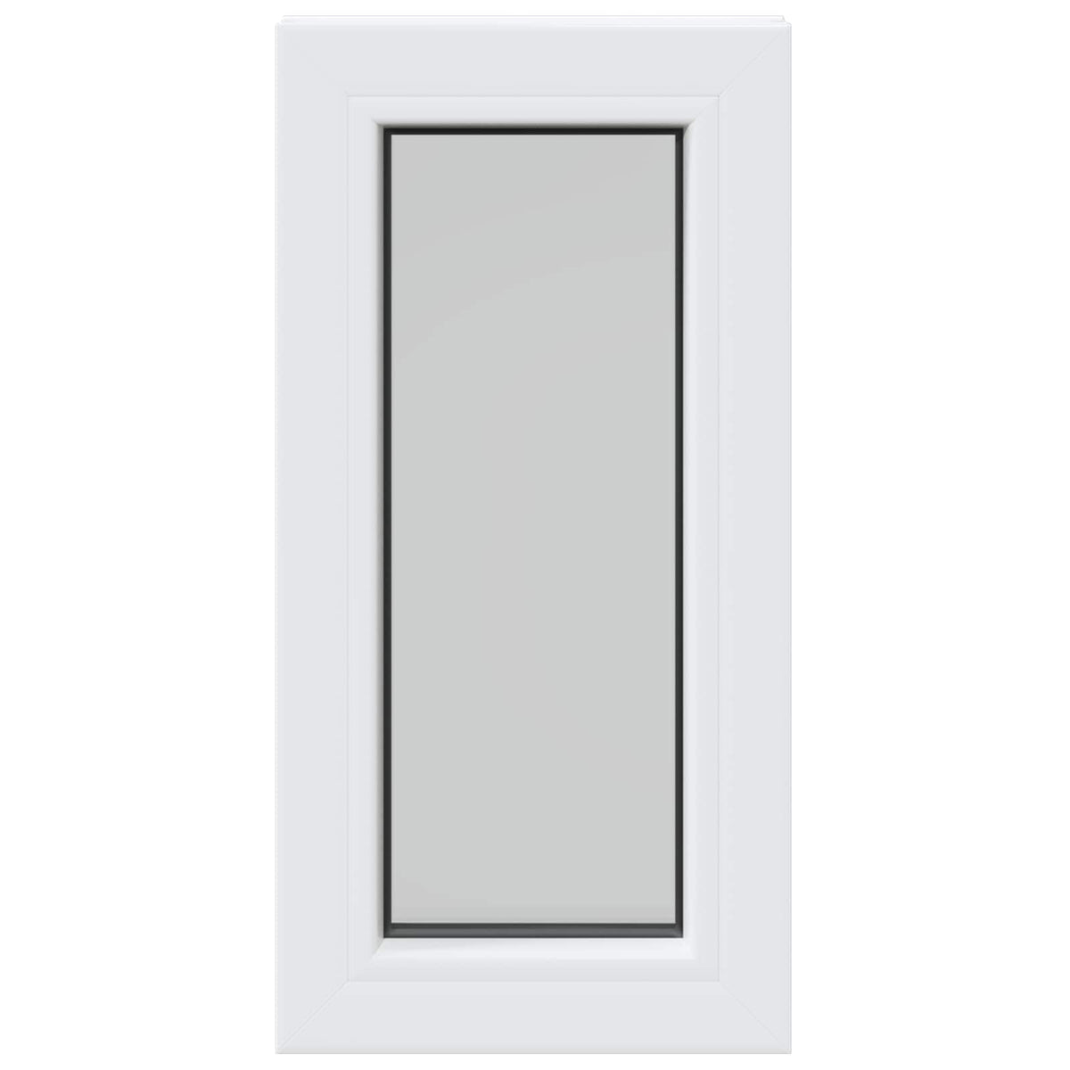 Παράθυρο Υπογείου RISOR 35 x 80 cm PVC και Γυαλί - Pakobazaar