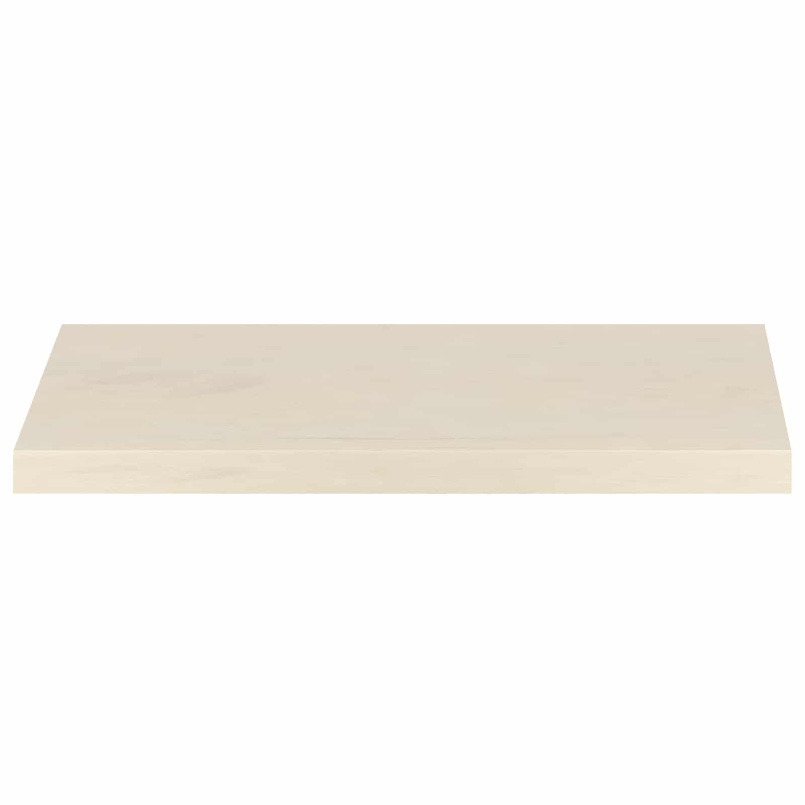 Παράθυρα 2 τμχ. Λευκό 80 x 40 x 2 cm Στερεό Ξύλο Δρυός
