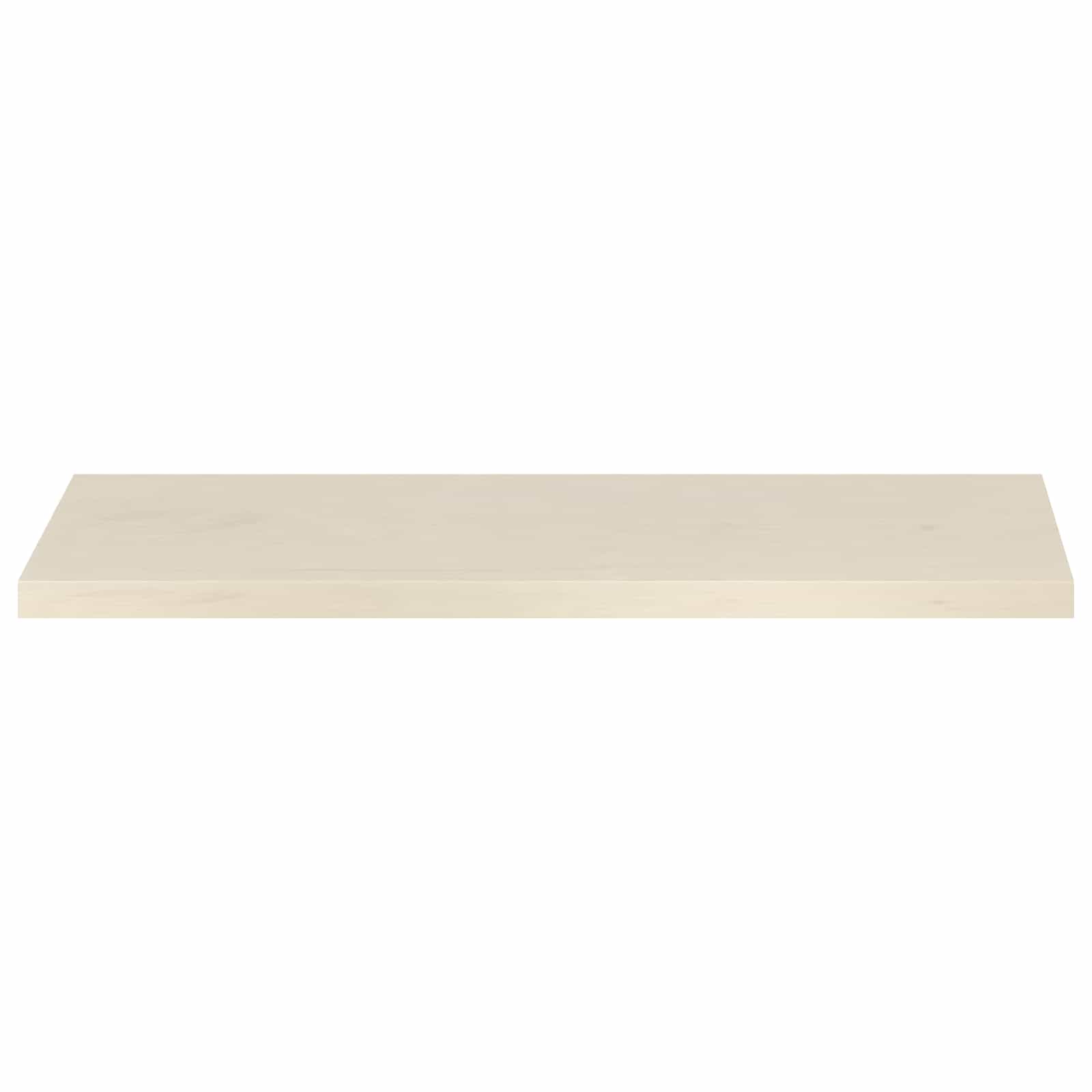 Παράθυρα 2 τμχ. Λευκό 110 x 40 x 2 cm Στερεό Ξύλο Δρυός - Pakobazaar