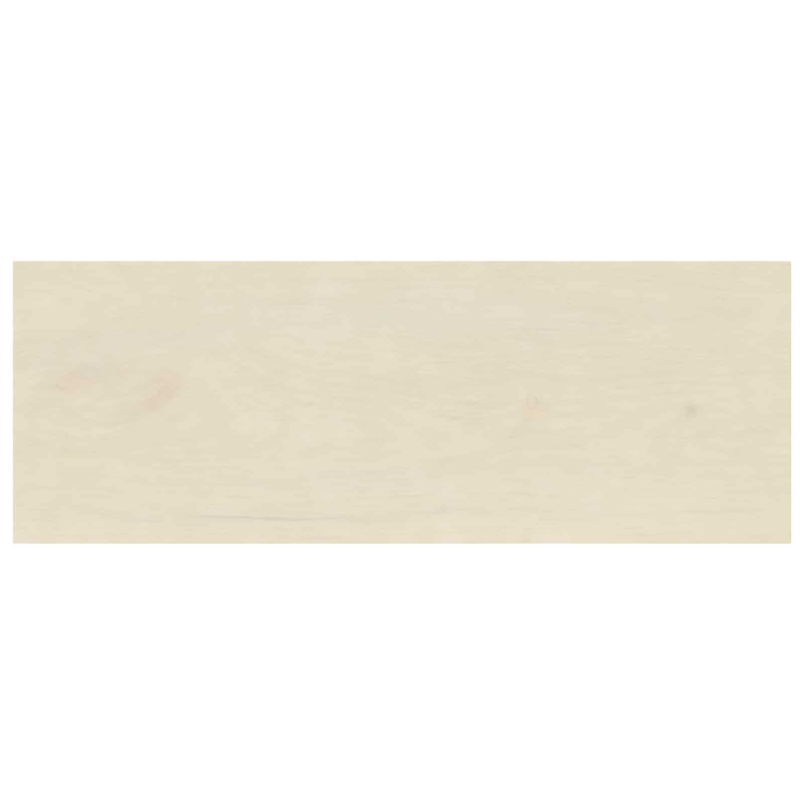 Παράθυρα 2 τμχ. Λευκό 110 x 40 x 2 cm Στερεό Ξύλο Δρυός - Pakobazaar