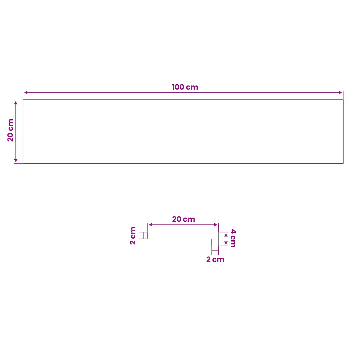Παράθυρα 2 τμχ. Καφέ 100 x 20 x 2 cm Στερεό Ξύλο Δρυός - Pakobazaar