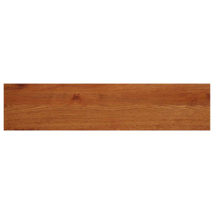 Παράθυρα 2 τμχ. Καφέ 120 x 25 x 2 cm Στερεό Ξύλο Δρυός - Pakobazaar