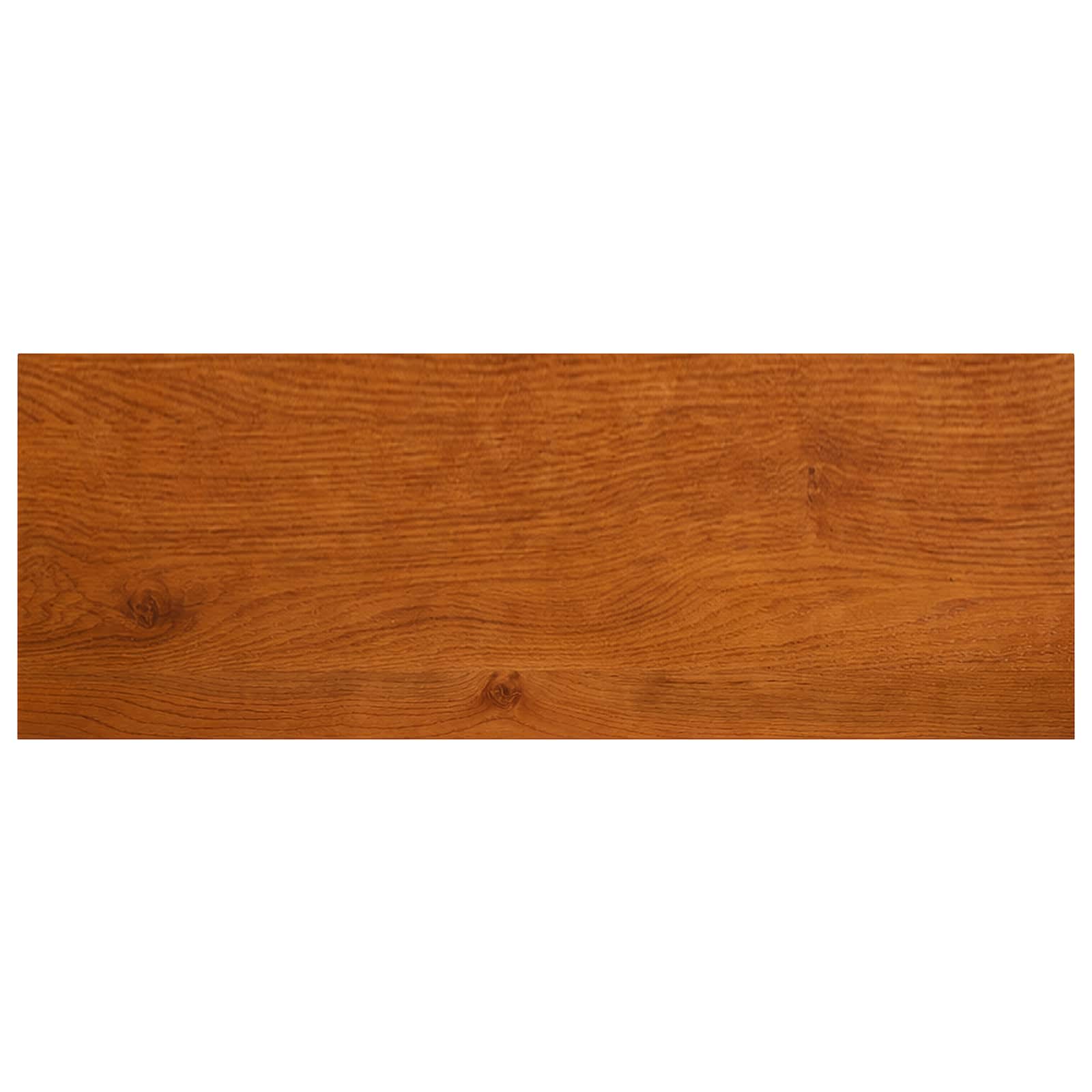 Παράθυρα 2 τμχ. Καφέ 110 x 40 x 2 cm Στερεό Ξύλο Δρυός - Pakobazaar