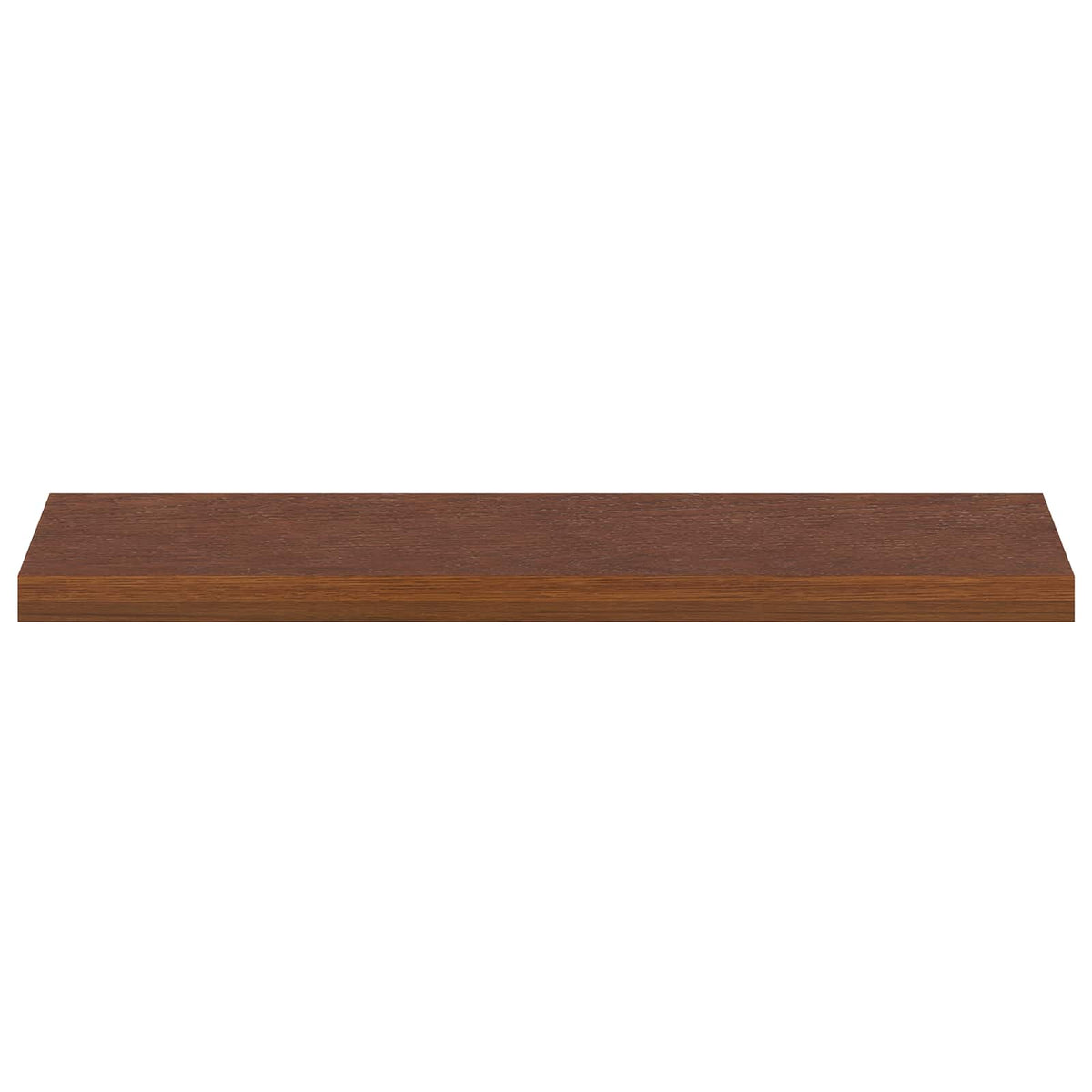 Παράθυρα 2 τμχ. Σκούρο Καφέ 100 x 25 x 2 cm Στερεό Ξύλο Δρυός
