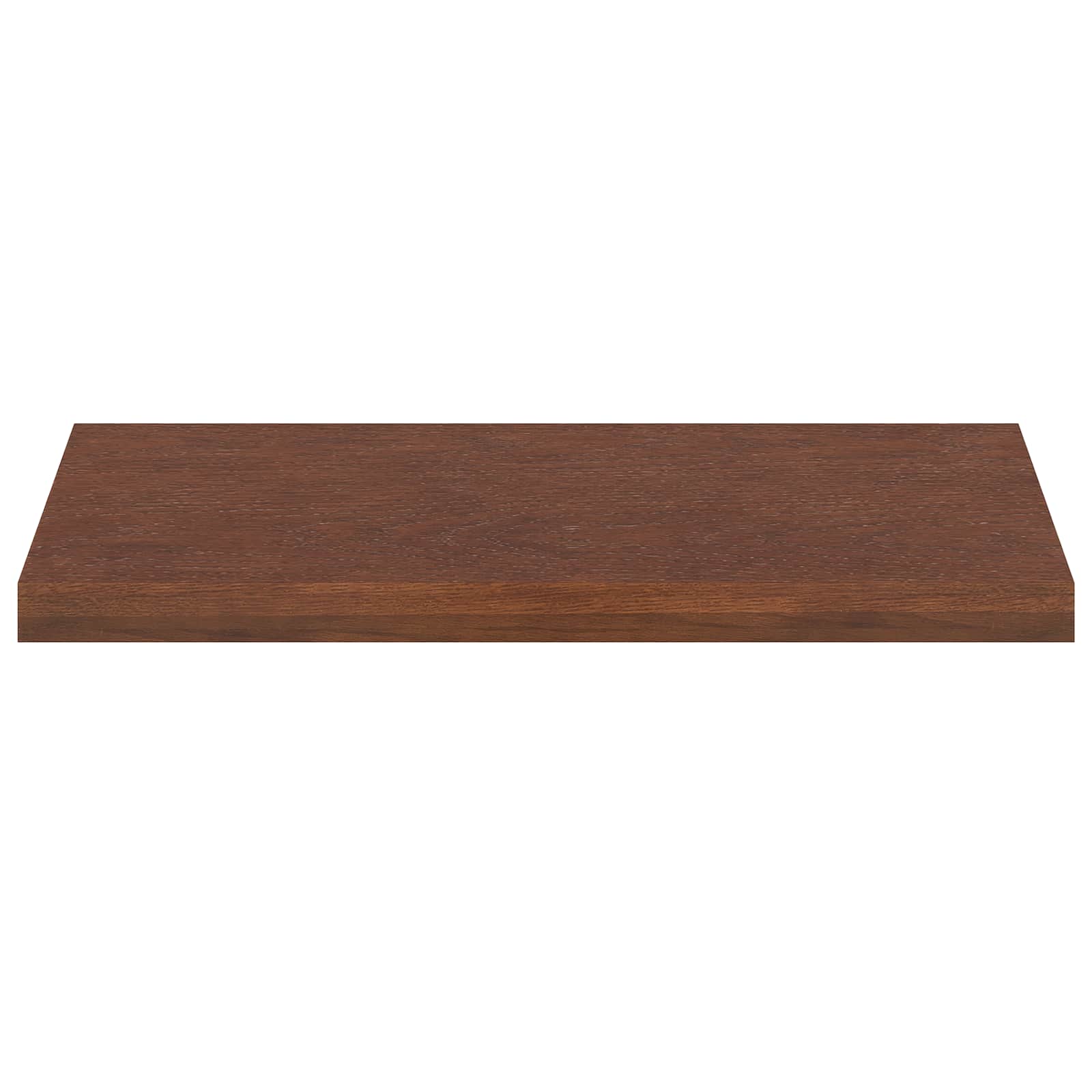 Παράθυρα 2 τμχ. Σκούρο Καφέ 80 x 40 x 2 cm Στερεό Ξύλο Δρυός