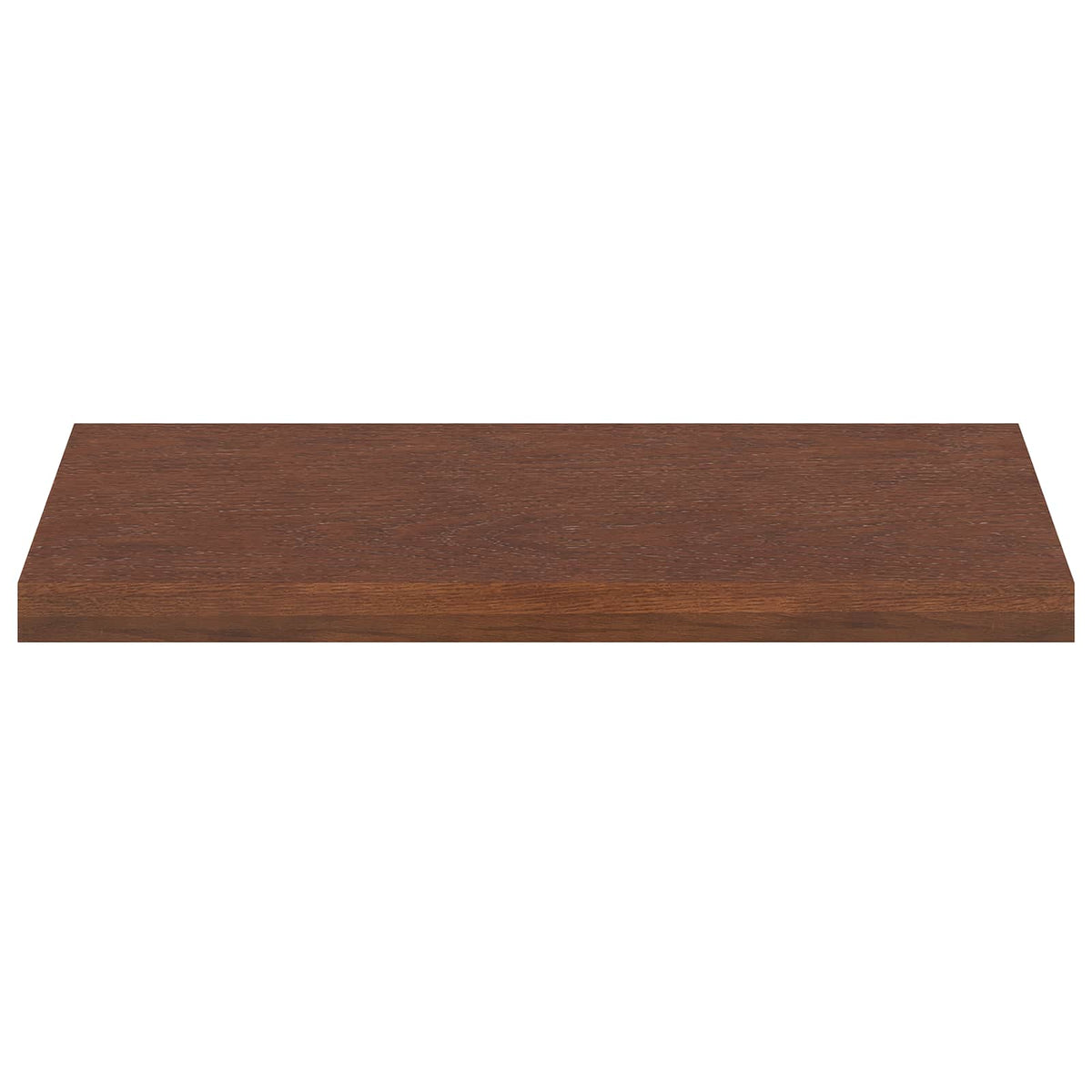 Παράθυρα 2 τμχ. Σκούρο Καφέ 80 x 40 x 2 cm Στερεό Ξύλο Δρυός