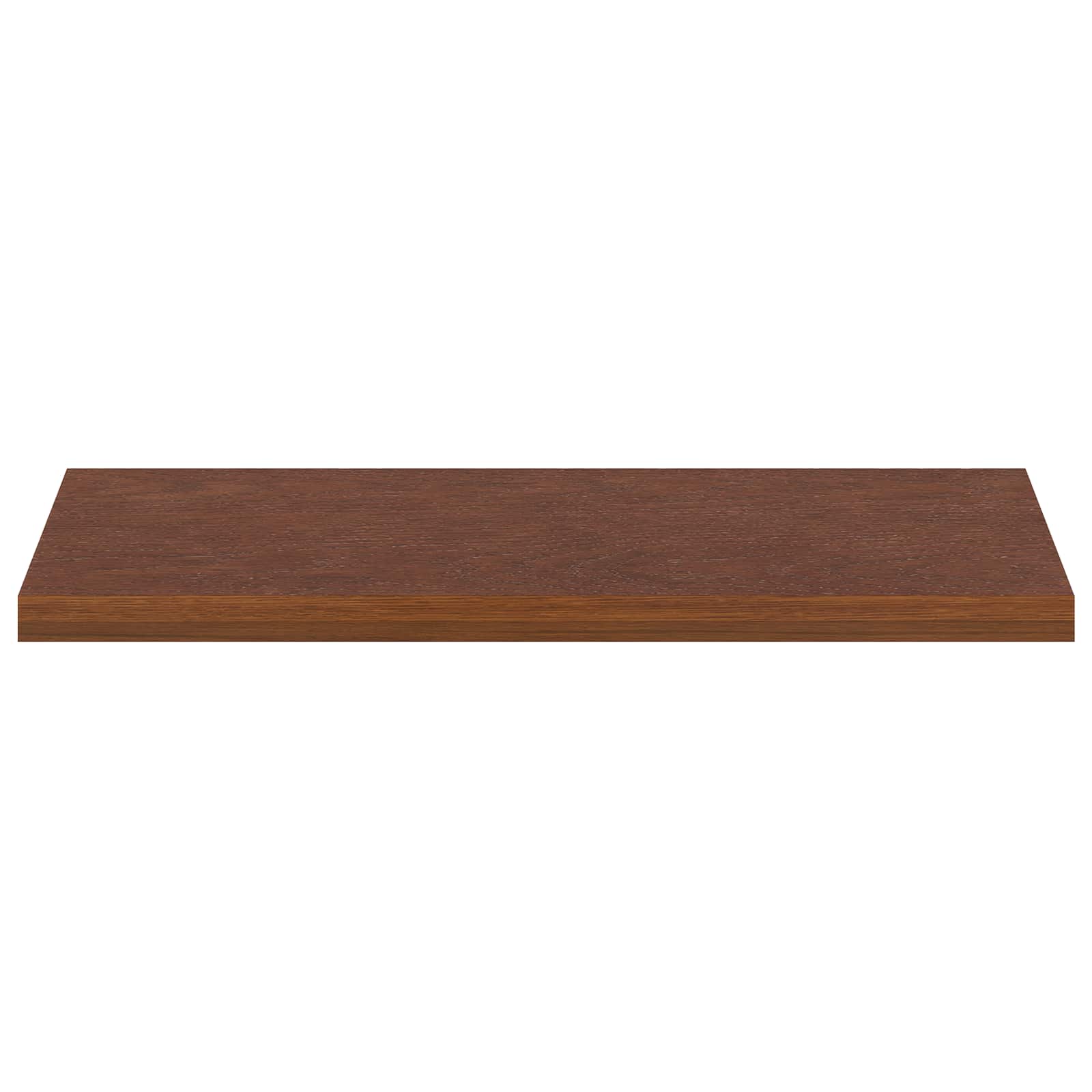 Παράθυρα 2 τμχ. Σκούρο Καφέ 90 x 40 x 2 cm Στερεό Ξύλο Δρυός - Pakobazaar