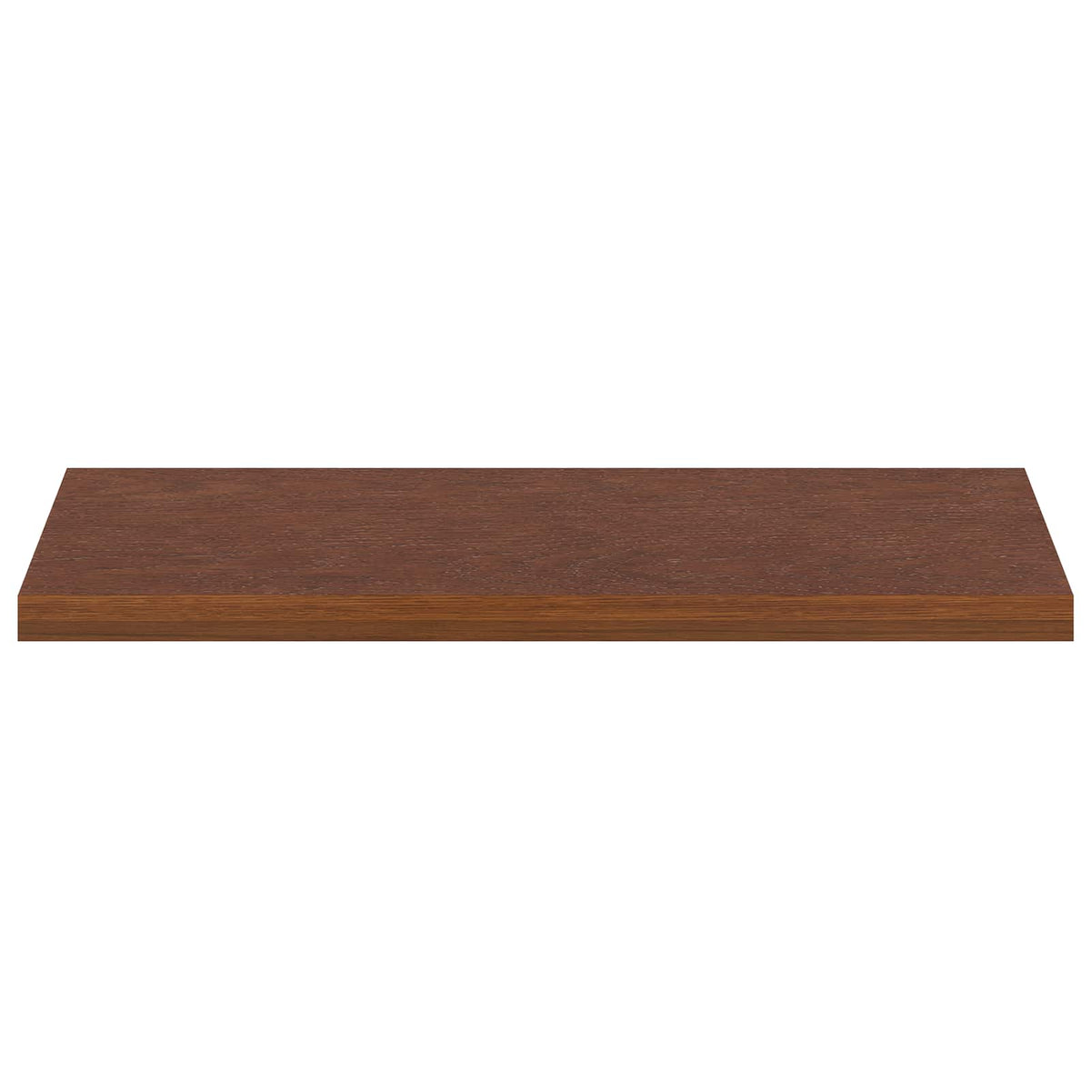 Παράθυρα 2 τμχ. Σκούρο Καφέ 100 x 40 x 2 cm Στερεό Ξύλο Δρυός - Pakobazaar