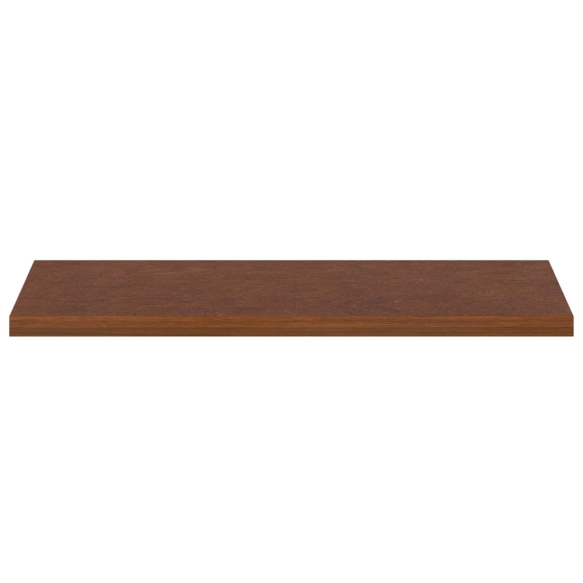 Παράθυρα 2 τμχ. Σκούρο Καφέ 120 x 40 x 2 cm Στερεό Ξύλο Δρυός - Pakobazaar