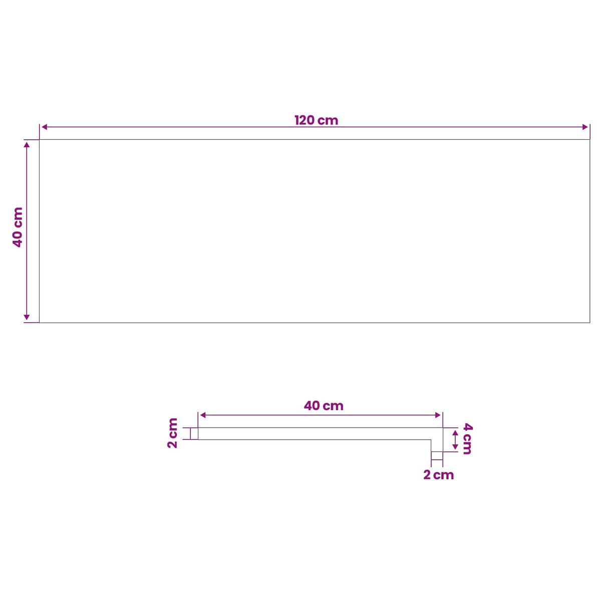 Παράθυρα 2 τμχ. Σκούρο Καφέ 120 x 40 x 2 cm Στερεό Ξύλο Δρυός - Pakobazaar