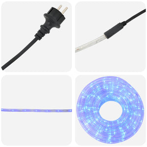Χριστουγεννιάτικος φωτοσωλήνας LED 120 LED Μπλε 5 m - Pakobazaar