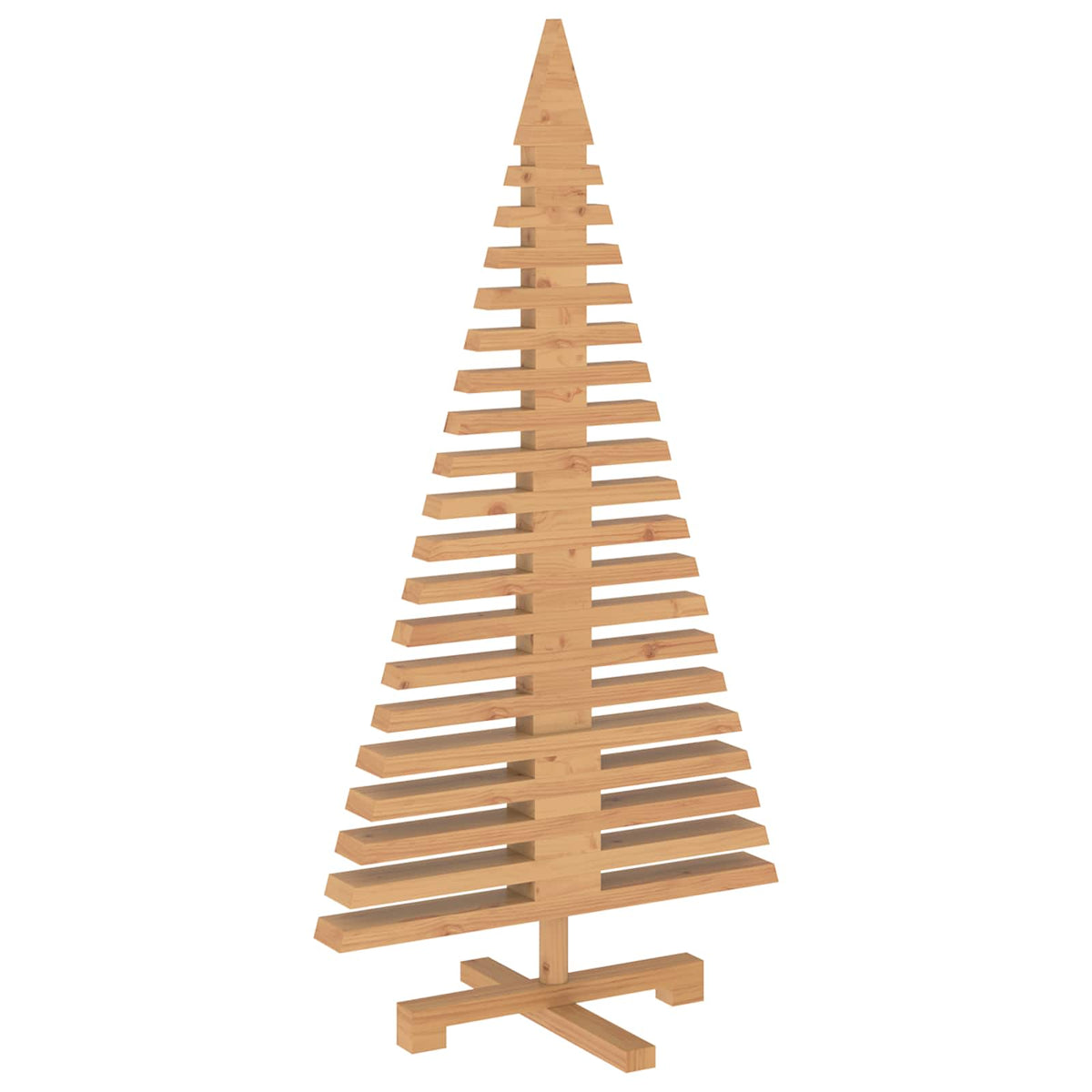 Ξύλινο Χριστουγεννιάτικο Δέντρο KOTKA 120 cm Μασίφ Ξύλο Πεύκου - Pakobazaar