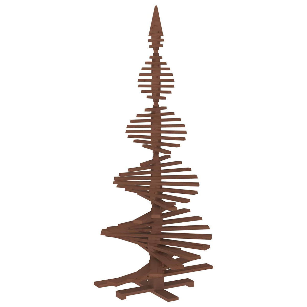 Ξύλινο Χριστουγεννιάτικο Δέντρο KOTKA 240 cm Μασίφ Ξύλο Πεύκου - Pakobazaar