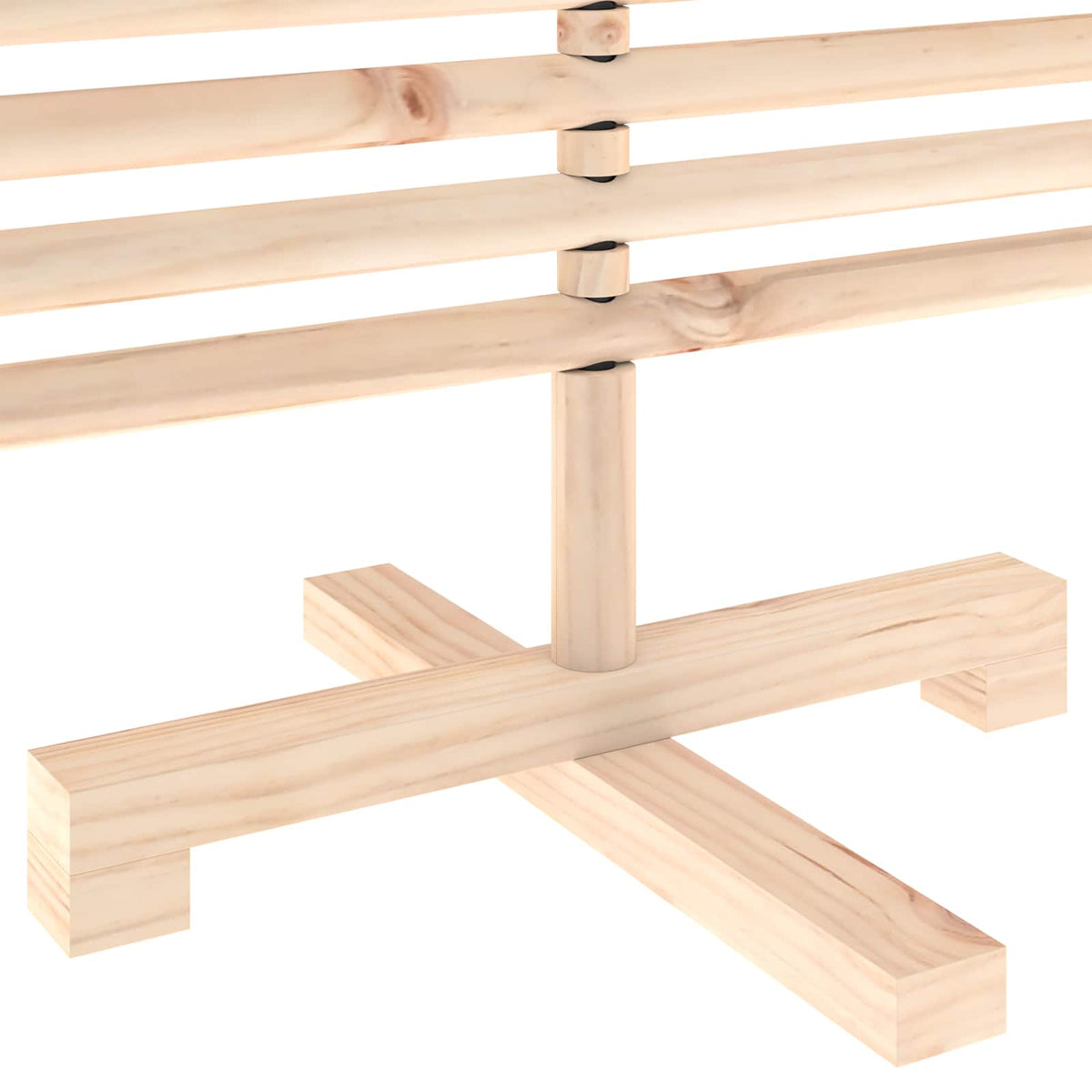 Ξύλινο Χριστουγεννιάτικο Δέντρο KOTKA 120 cm Μασίφ Ξύλο Πεύκου
