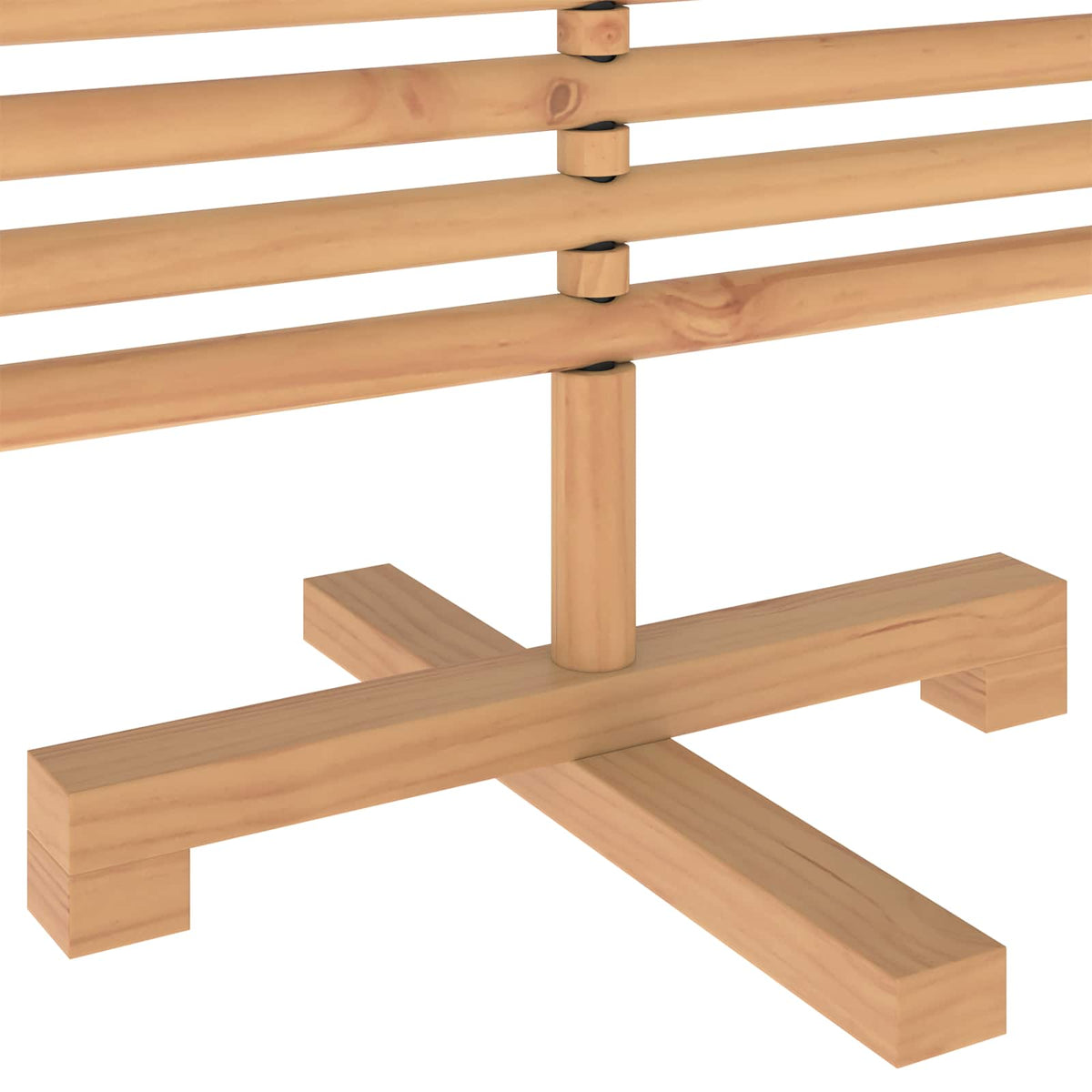 Ξύλινο Χριστουγεννιάτικο Δέντρο KOTKA 120 cm Μασίφ Ξύλο Πεύκου