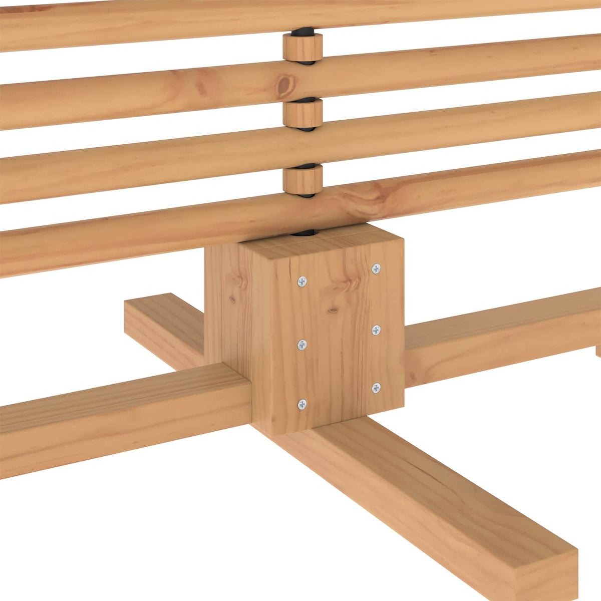 Ξύλινο Χριστουγεννιάτικο Δέντρο KOTKA 180 cm Μασίφ Ξύλο Πεύκου - Pakobazaar