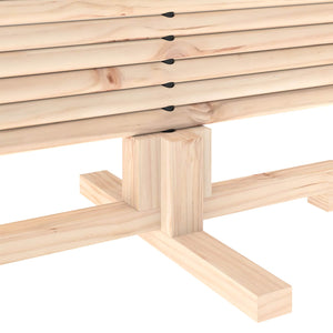 Ξύλινο Χριστουγεννιάτικο Δέντρο KOTKA 150 cm Μασίφ Ξύλο Πεύκου - Pakobazaar