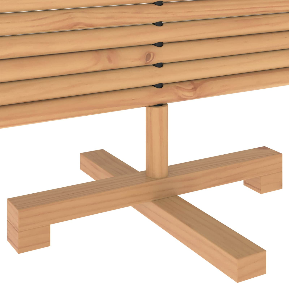 Ξύλινο Χριστουγεννιάτικο Δέντρο KOTKA 120 cm Μασίφ Ξύλο Πεύκου - Pakobazaar