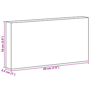Πέτρες Αλατιού 20 pcs Ροζ 20 x 2,5 x 10 εκ. Αλάτι Πέτρας - Pakobazaar