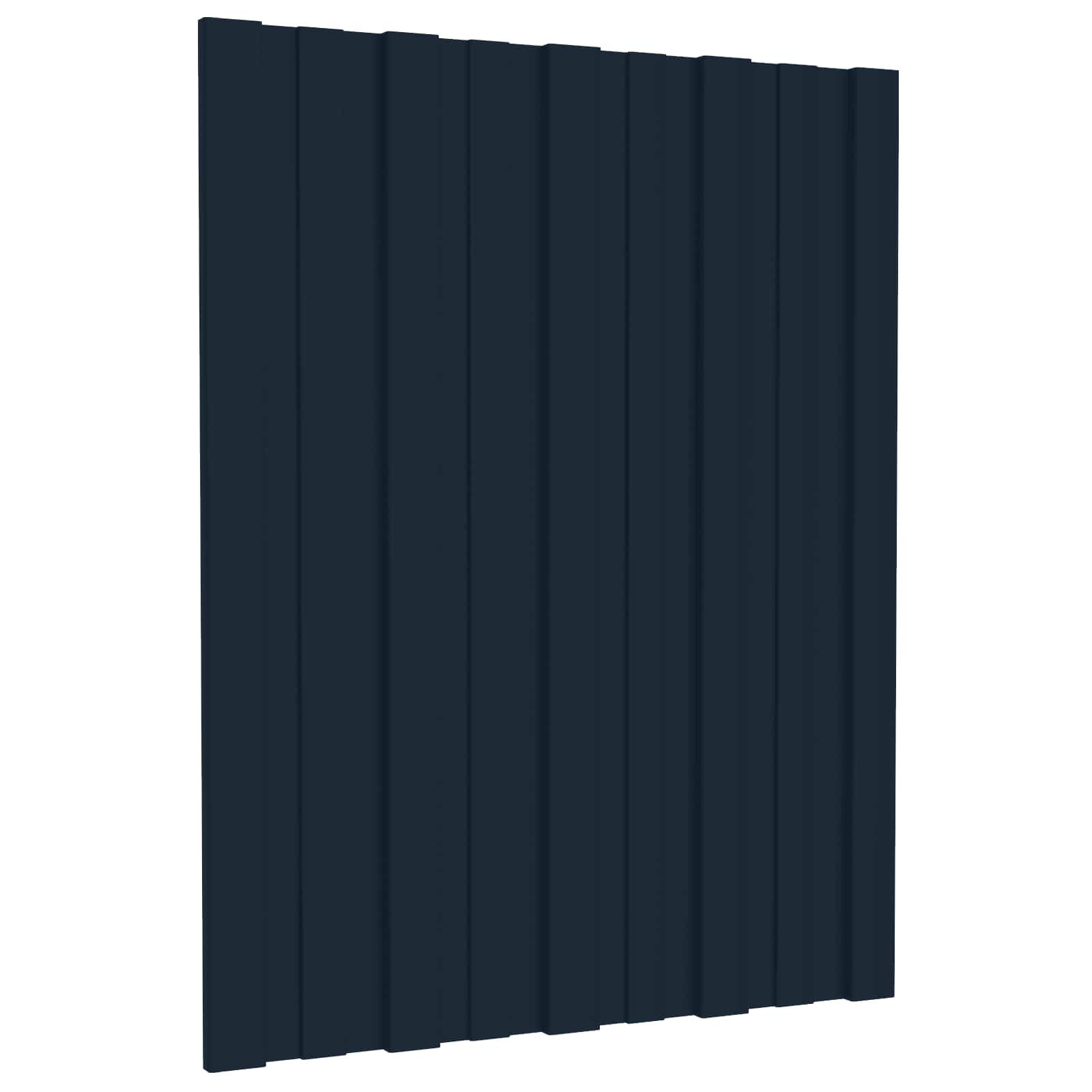 Πάνελ οροφής 36 pcs Ανθρακί 60 x 45 cm Γαλβανισμένος χάλυβας - Pakobazaar