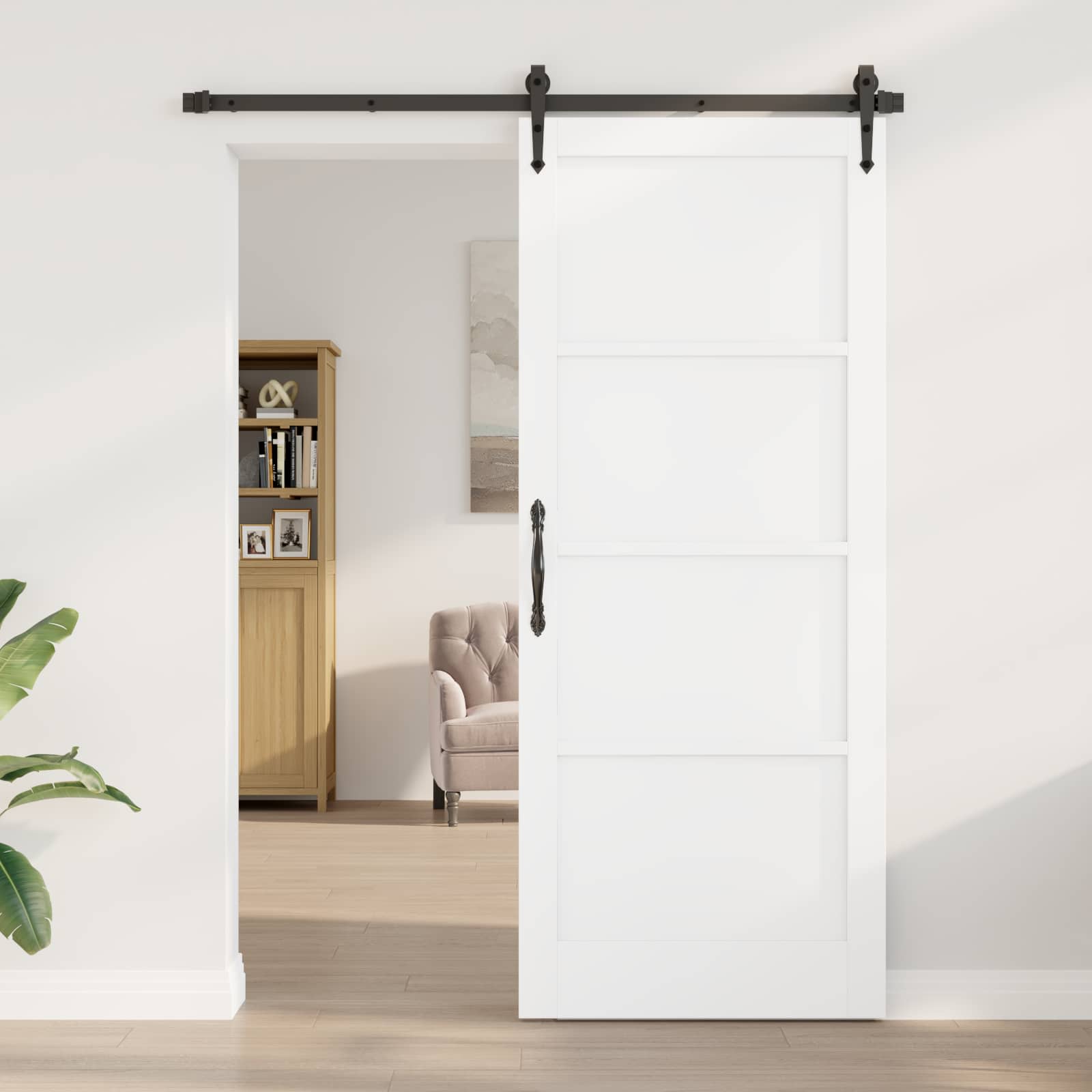 Εσωτερική Πόρτα Λευκό 86 x 211 cm Κόντρα πλακέ - Pakobazaar