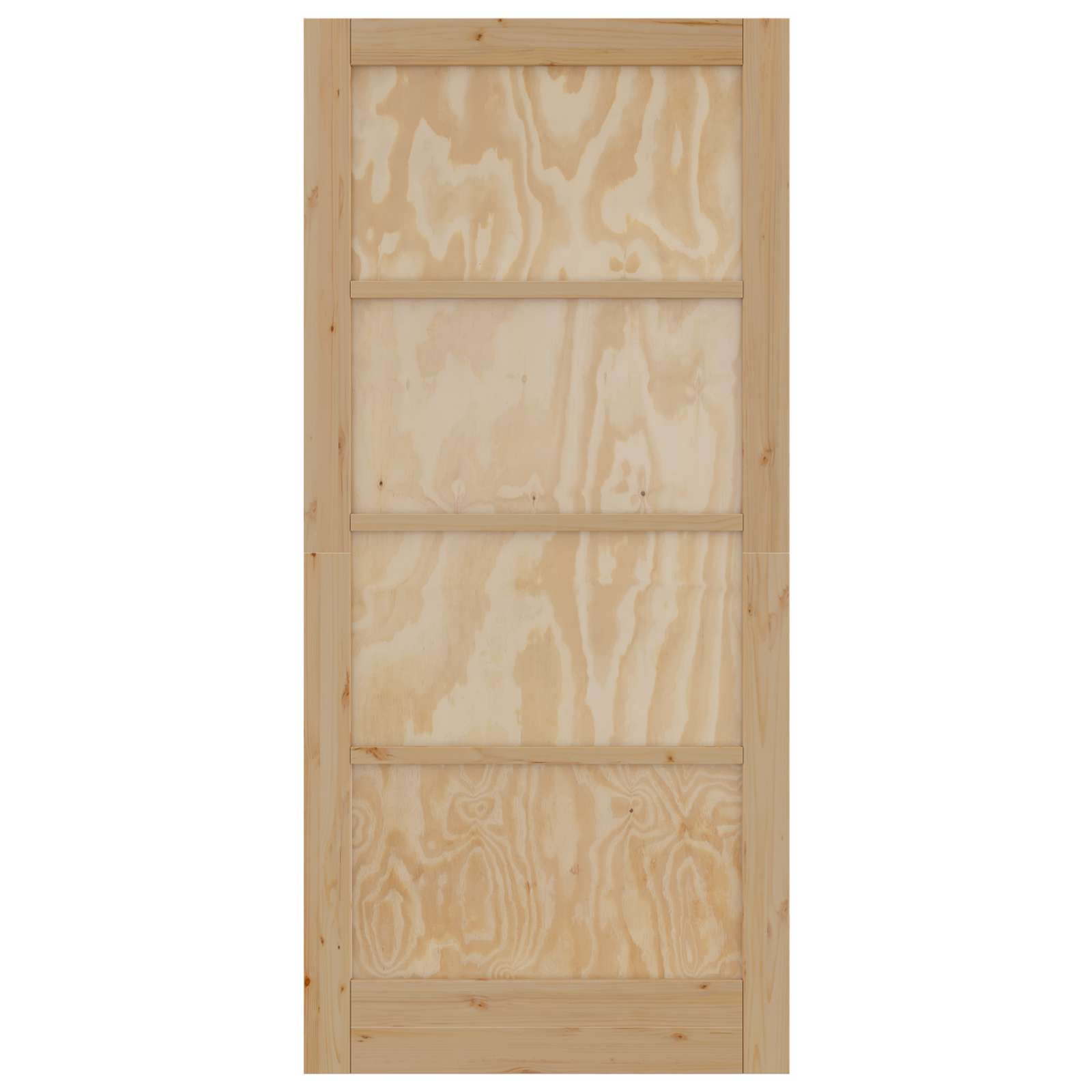Εσωτερική Πόρτα Φυσικό 93 x 202 cm Κόντρα πλακέ - Pakobazaar