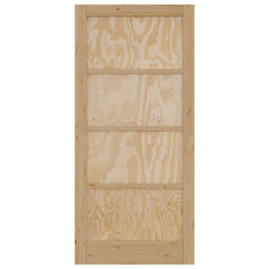 Εσωτερική Πόρτα Φυσικό 93 x 202 cm Κόντρα πλακέ - Pakobazaar