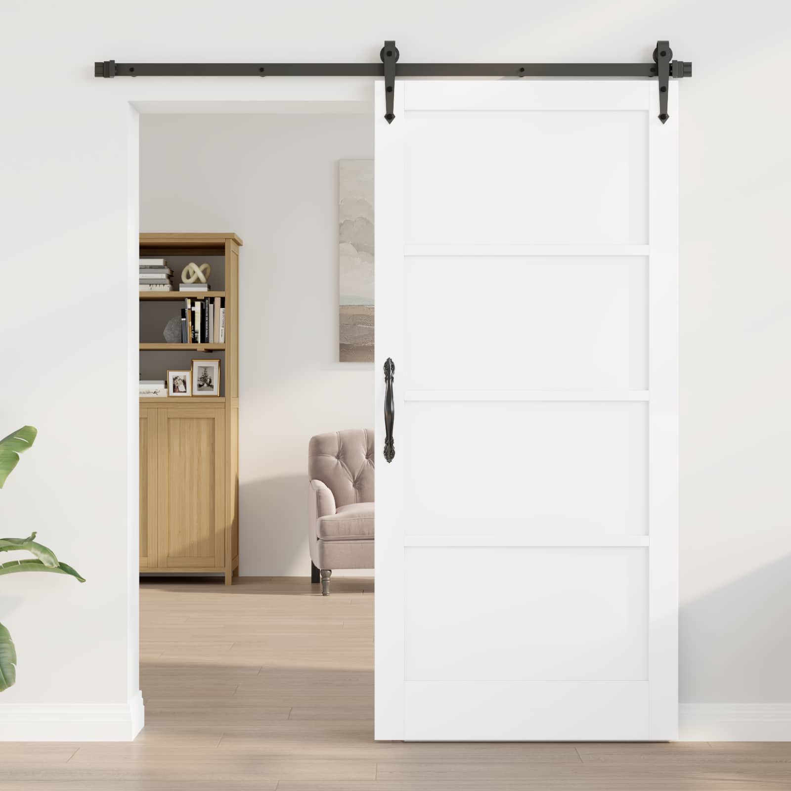 Εσωτερική Πόρτα Λευκό 93 x 202 cm Κόντρα πλακέ - Pakobazaar