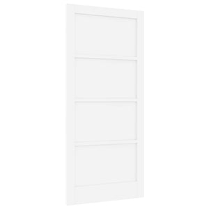 Εσωτερική Πόρτα Λευκό 93 x 202 cm Κόντρα πλακέ - Pakobazaar