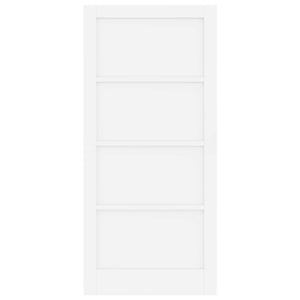 Εσωτερική Πόρτα Λευκό 93 x 202 cm Κόντρα πλακέ - Pakobazaar