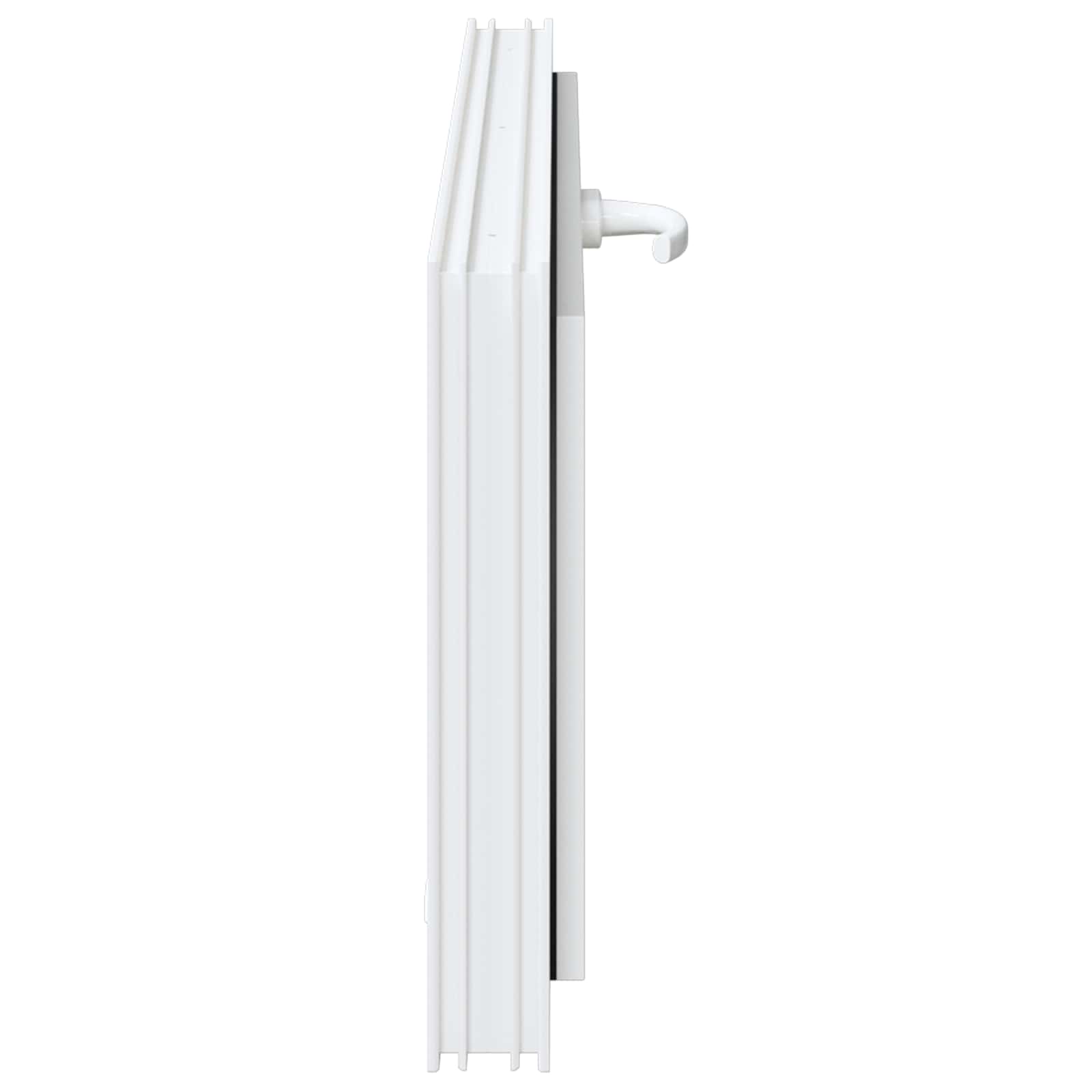 Παράθυρο Κάτω Στρώματος RISOR 100 x 40 cm PVC και Γυαλί Λευκό - Pakobazaar