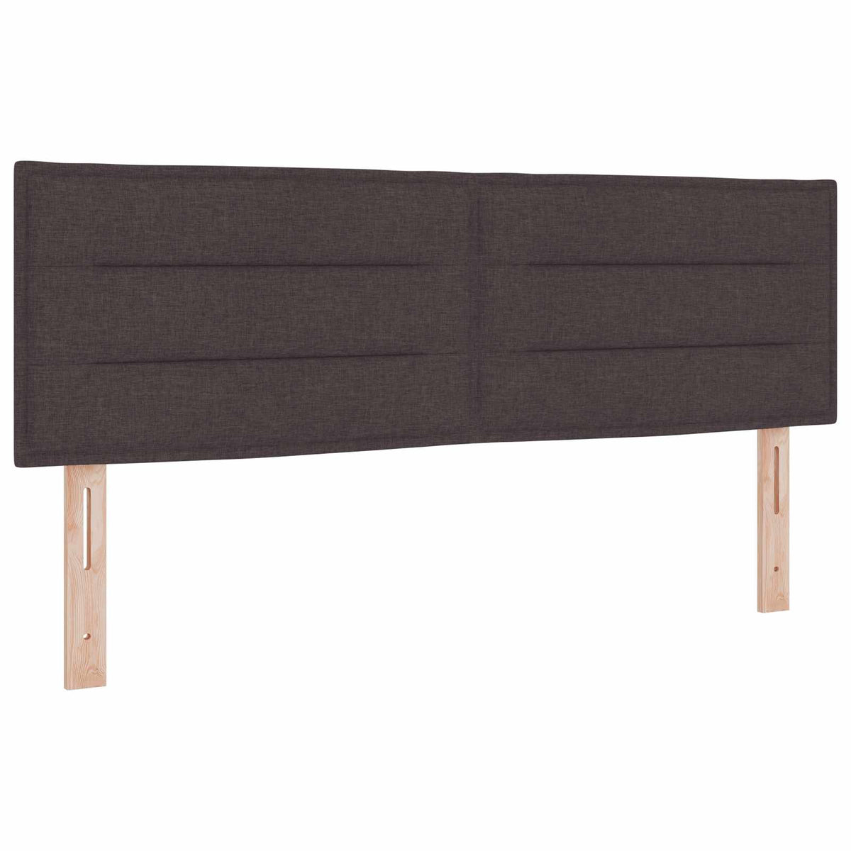 Κρεβάτι box spring με στρώμα Σκούρο Καφέ 160 x 200 cm Ύφασμα - Pakobazaar