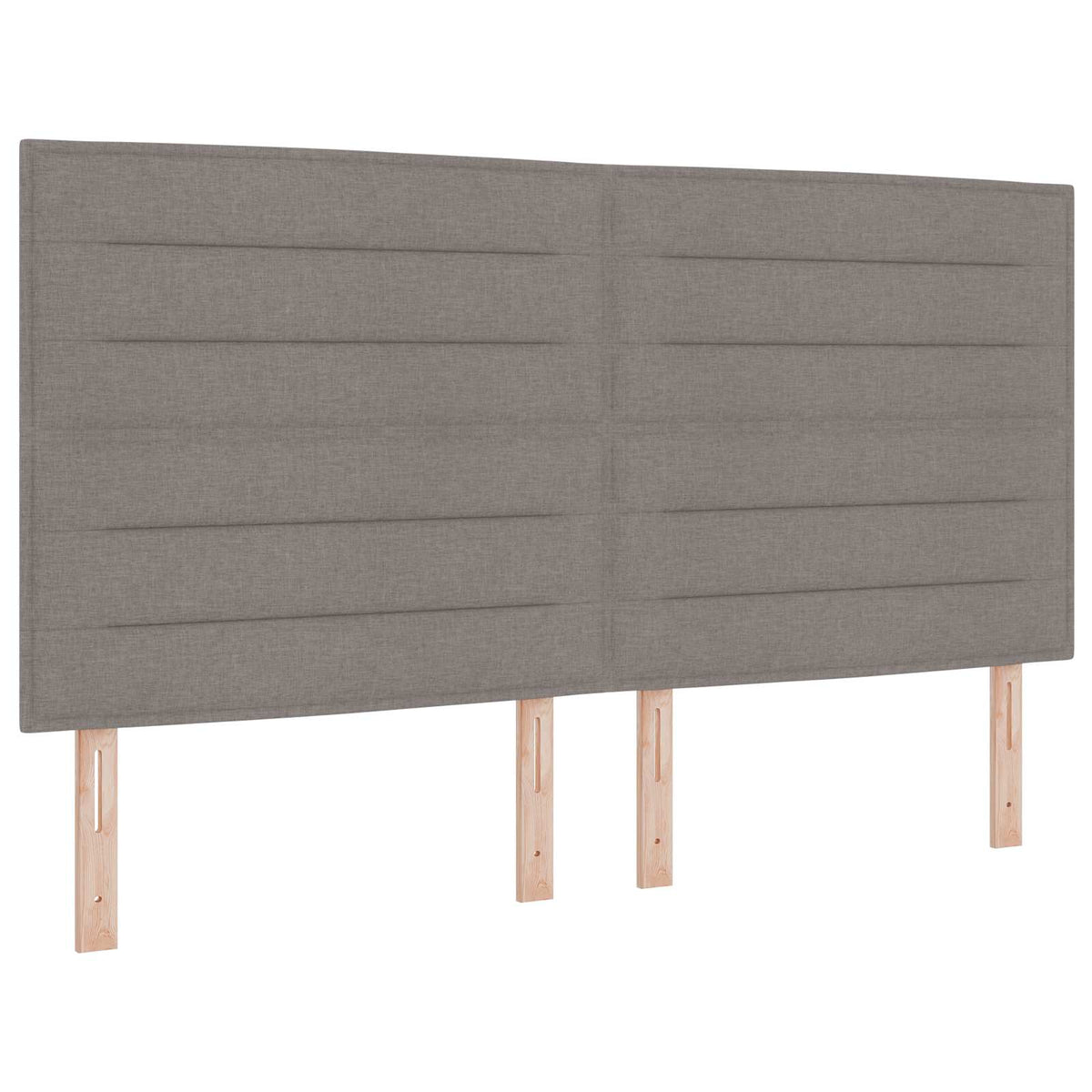 Κρεβάτι box spring με στρώμα Taupe 180 x 200 cm Ύφασμα - Pakobazaar