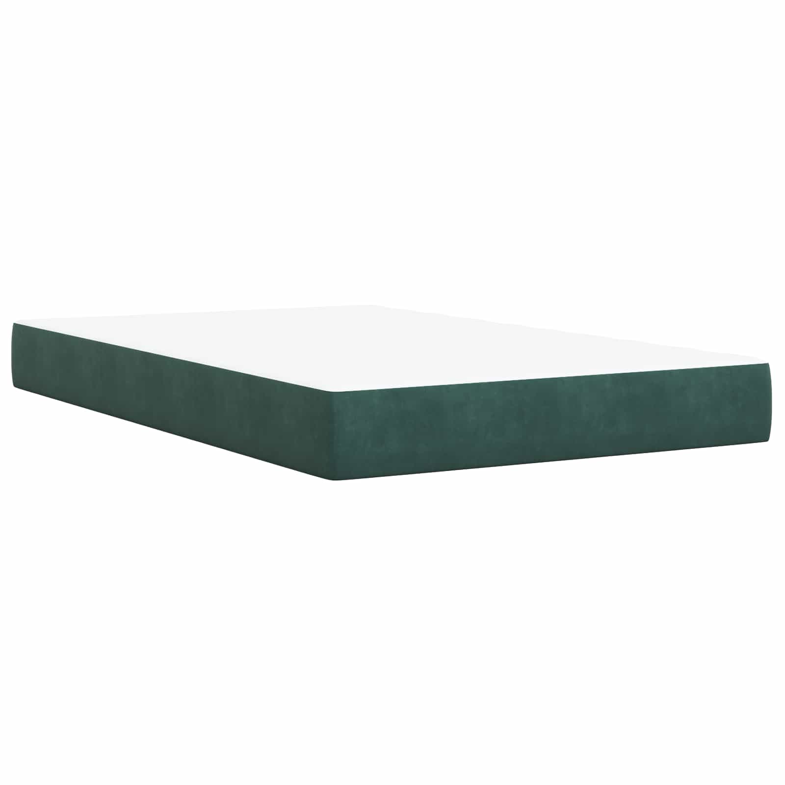 Κρεβάτι box spring με στρώμα Σκούρο Πράσινο 120 x 190 cm