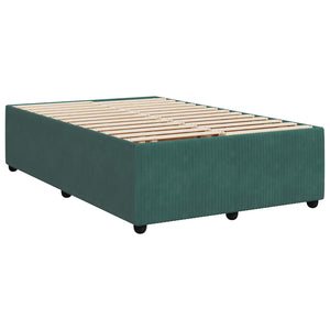 Κρεβάτι box spring με στρώμα Σκούρο Πράσινο 120 x 200 cm