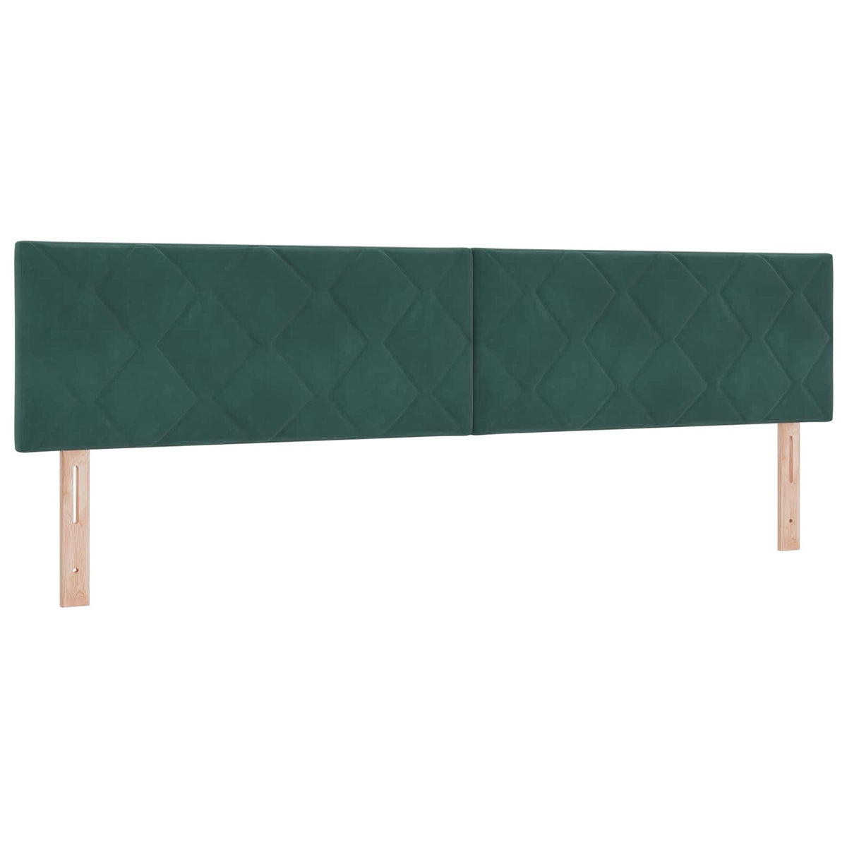 Κρεβάτι Ottoman με στρώμα Σκούρο Πράσινο 200 x 200 cm Βελούδο
