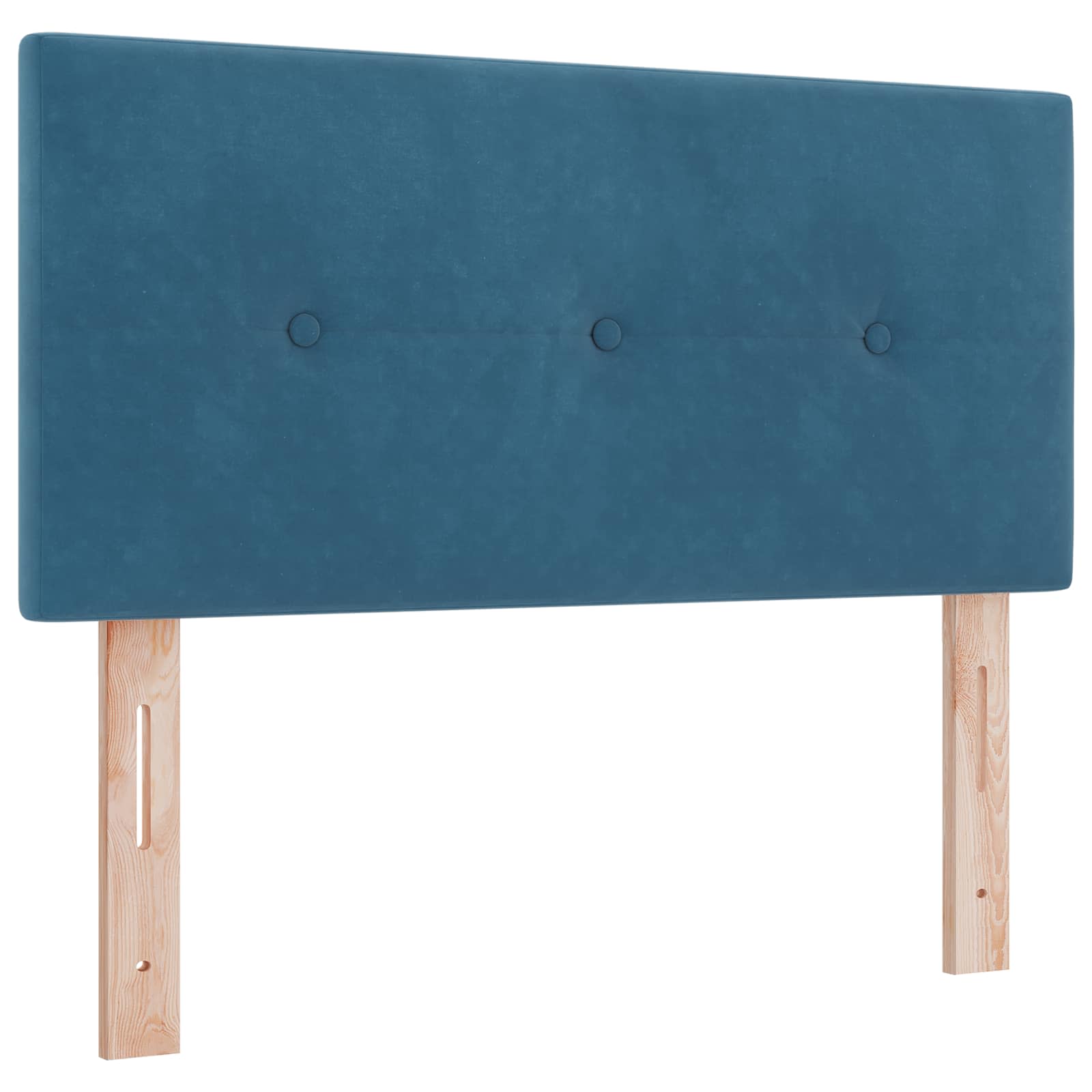 Κρεβάτι Ottoman με Στρώμα και LED Σκούρο Μπλε 80 x 200 cm - Pakobazaar