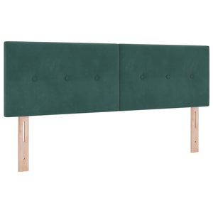 Κρεβάτι Αποθήκης Σκούρο Πράσινο 160 x 200 cm Βελούδο - Pakobazaar