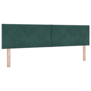 Κρεβάτι Αποθήκης Σκούρο Πράσινο 180 x 200 cm Βελούδο