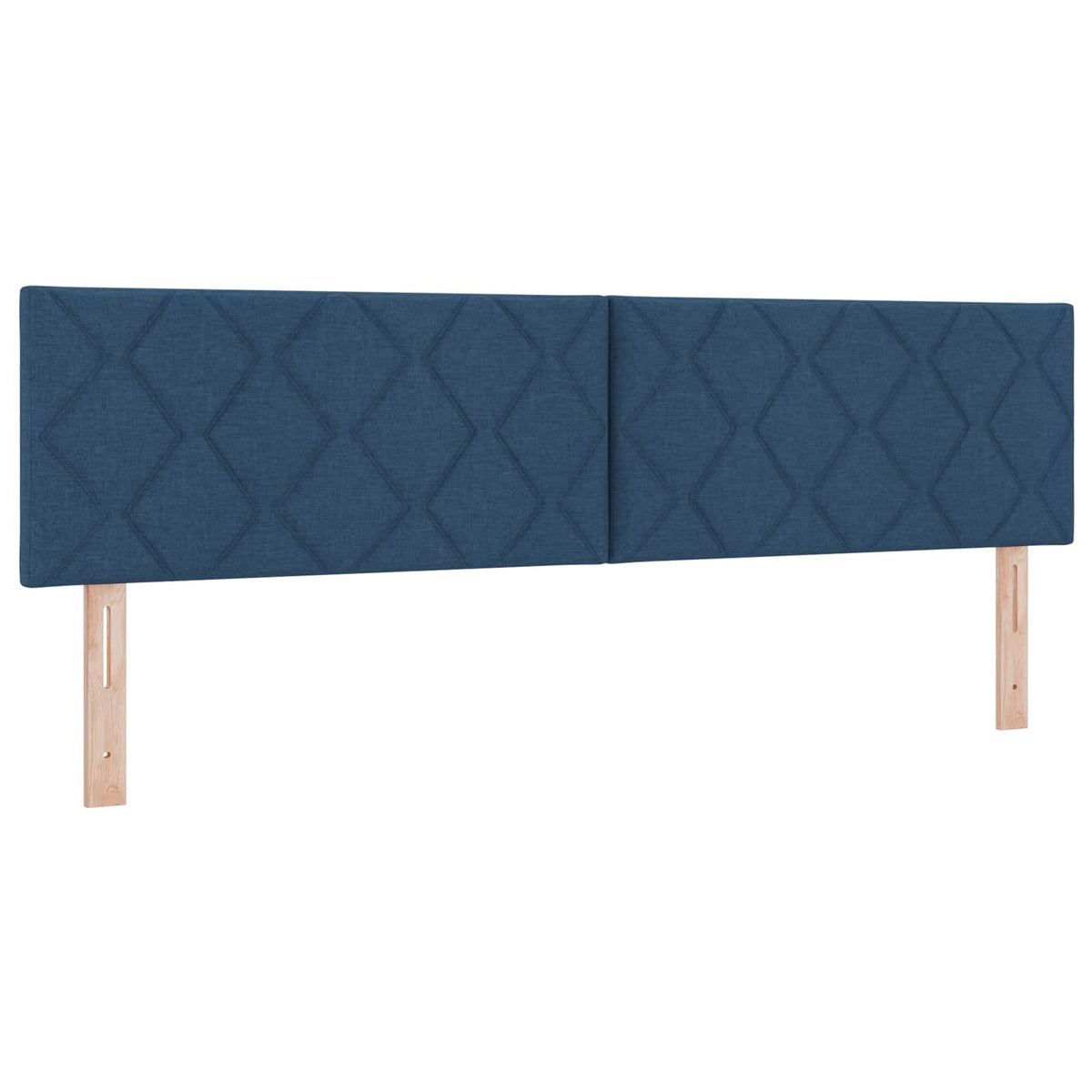 LED Κρεβάτι αποθήκευσης με στρώμα Μπλε 180 x 200 cm Ύφασμα - Pakobazaar