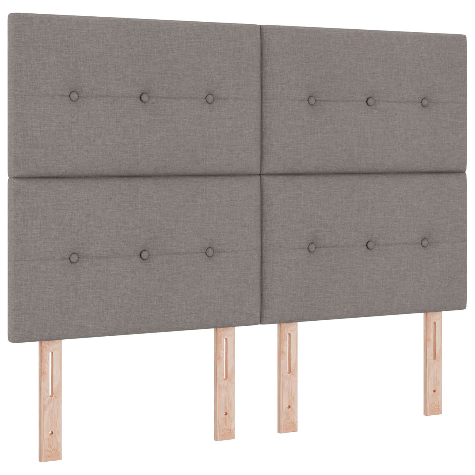 Κρεβάτι με αποθηκευτικό χώρο και στρώμα Taupe 140 x 190 cm - Pakobazaar