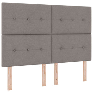 Κρεβάτι με αποθηκευτικό χώρο και στρώμα Taupe 140 x 190 cm - Pakobazaar