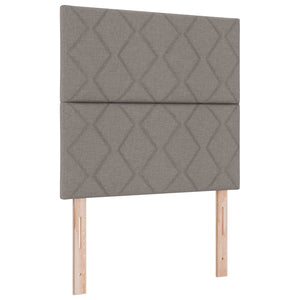 Κρεβάτι με αποθηκευτικό χώρο και στρώμα Taupe 90 x 200 cm