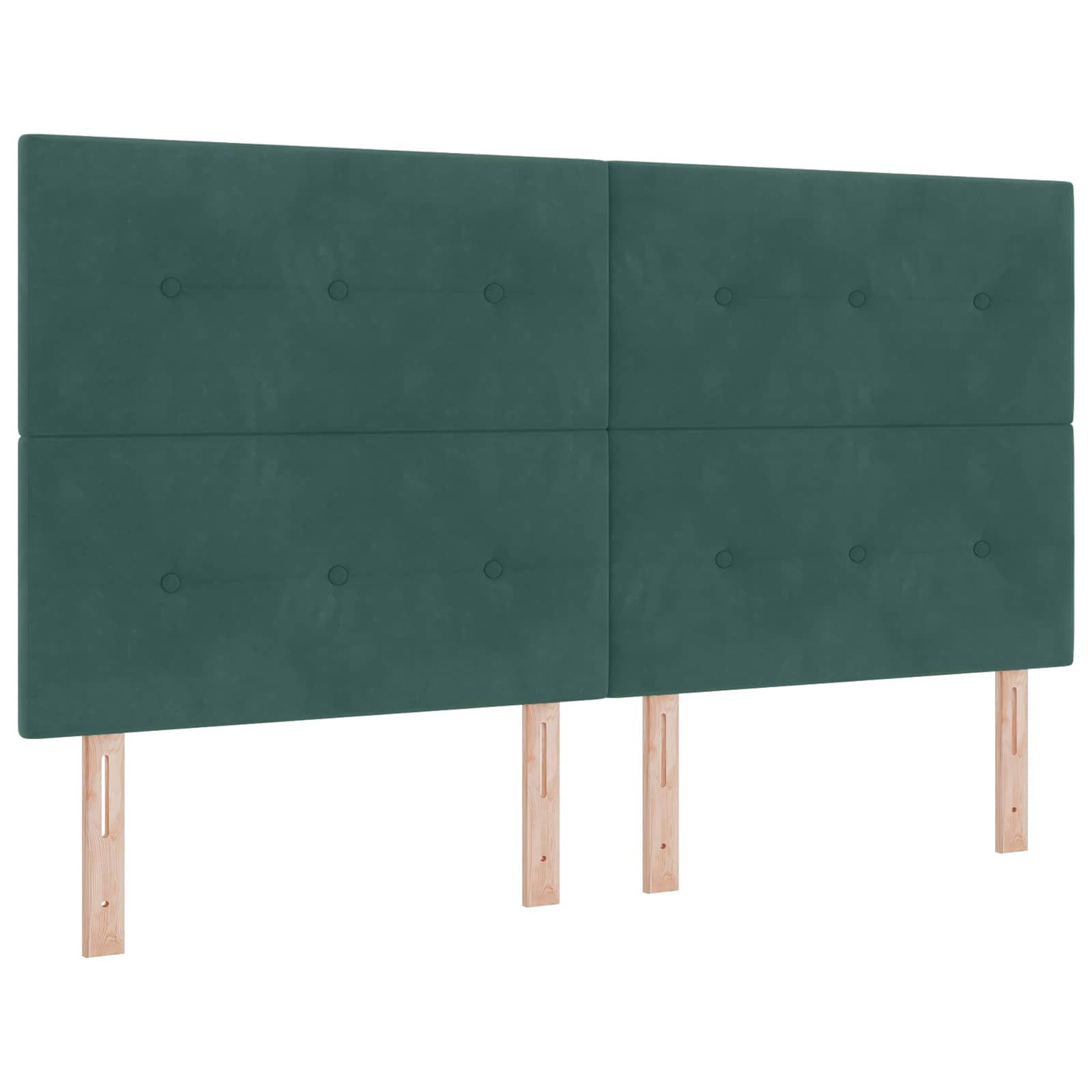 Κρεβάτι Αποθήκης Σκούρο Πράσινο 180 x 200 cm Βελούδο - Pakobazaar