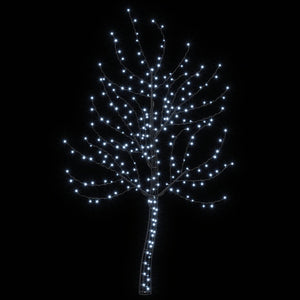 LED χριστουγεννιάτικο δέντρο τοίχου 150 εκ. 140 LED Ψυχρό λευκό - Pakobazaar